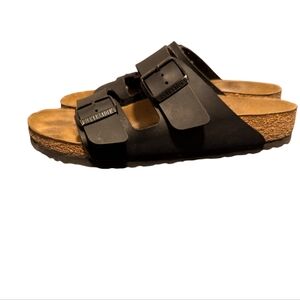 Birkenstock Unisex Arizona Sandal,Black EU40